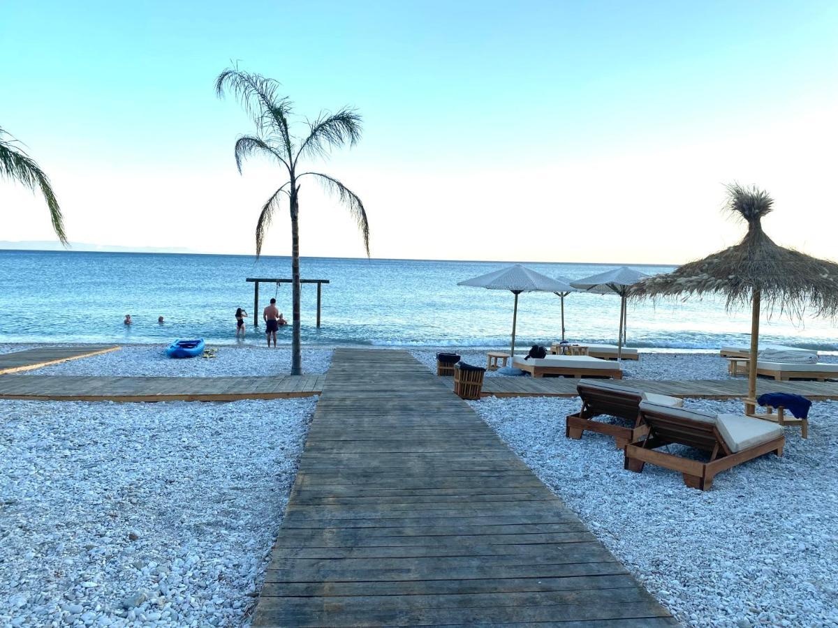 Maison Bellevue - 2 Bdrm Villa In Borsh Beach Luaran gambar